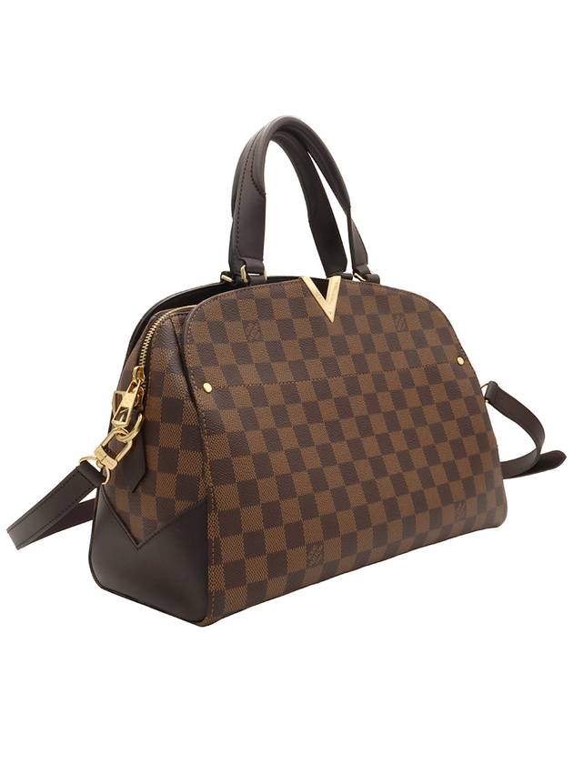 Damier Eben Canvas Kensington Bowling Tote 2WAY N41505 - LOUIS VUITTON - BALAAN 4