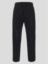 Men's Cotton Poplin Cropped Straight Pants Black - GUCCI - BALAAN 3