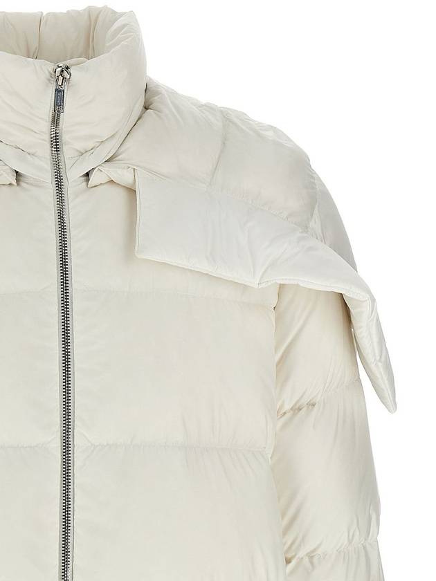 Rick Owens Moncler + Rick Owens 'Hooded Cyclopic' Down Jacket - RICK OWENS - BALAAN 4