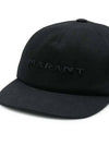 Tyron Embroidered Logo Ball Cap Black - ISABEL MARANT - BALAAN 5