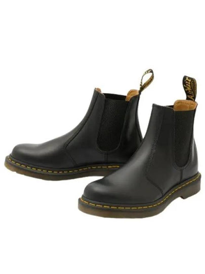 2976 Stitch Smooth Leather Chelsea Boots Black - DR. MARTENS - BALAAN 2