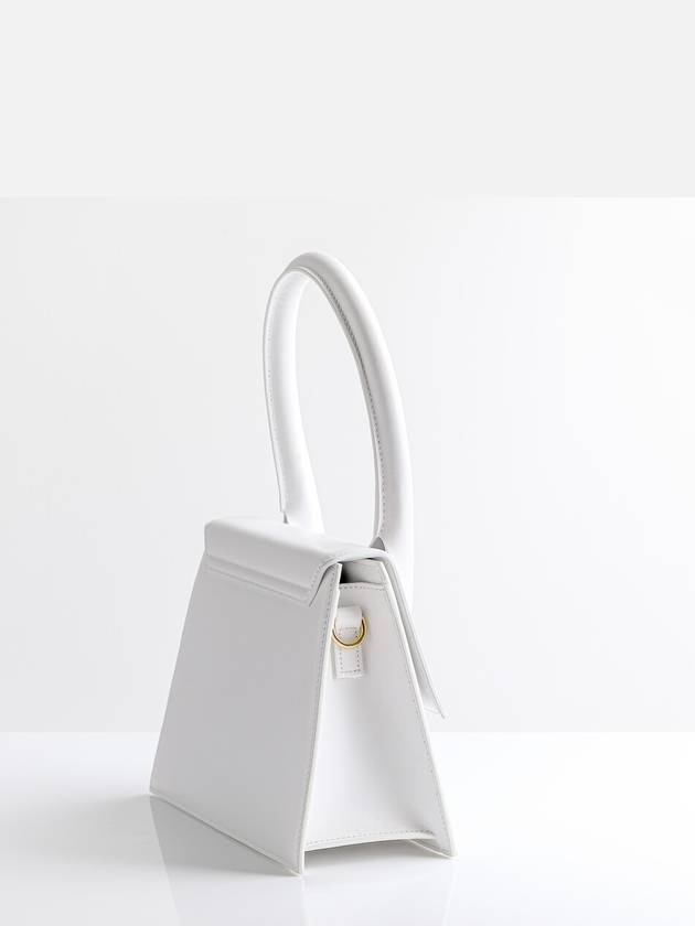 Le Grand Chiquito Large Tote Bag White - JACQUEMUS - BALAAN 4