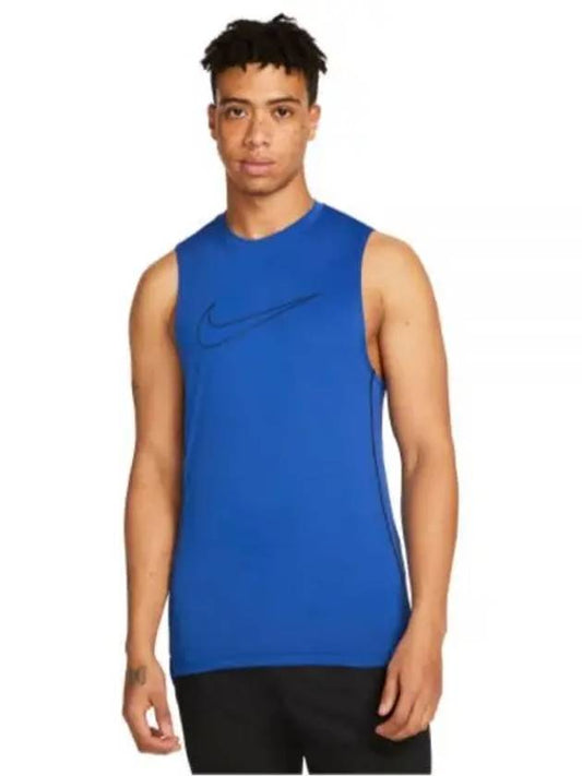 Pro Dry Fit Slim Sleeveless Blue - NIKE - BALAAN 2