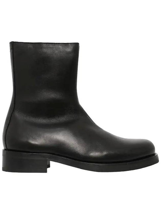 Camion Black Leather Zipper Ankle Boots - OUR LEGACY - BALAAN 1