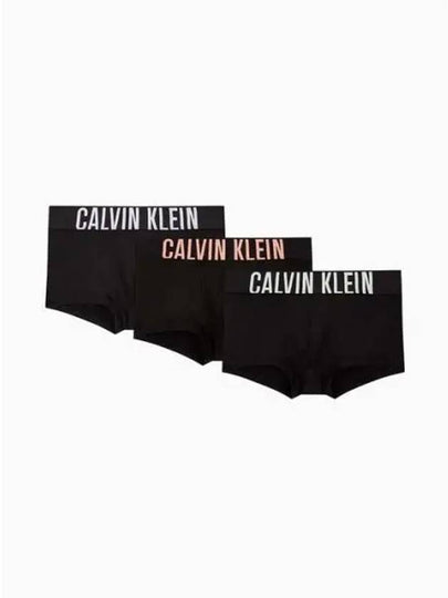 Intense Power Micro Low Rise Trunk Briefs 3 Pack Black - CALVIN KLEIN - BALAAN 2