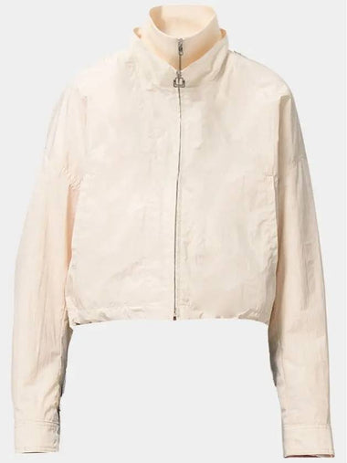 Women s Double Zipper Jacket Ivory M241JP05937I - WOOYOUNGMI - BALAAN 1