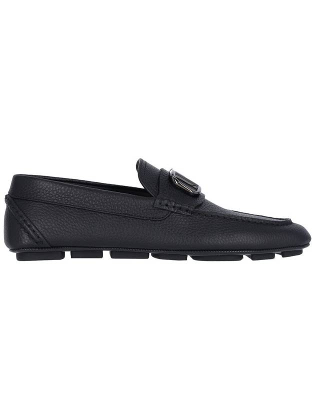 Valentino Garavani Flat shoes Black - VALENTINO - BALAAN 1