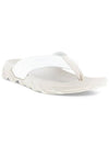 Mx Flipsider Logo Flip Flops White - ECCO - BALAAN 3