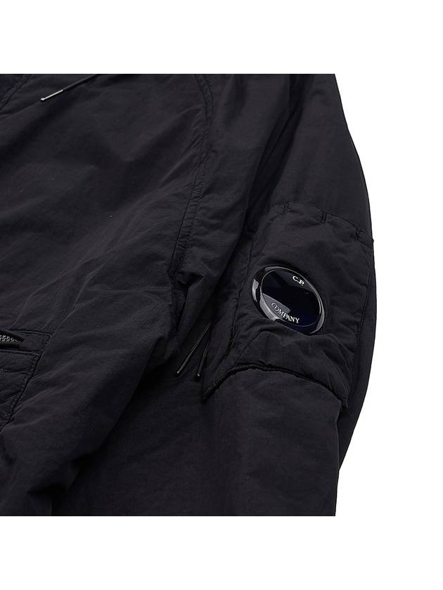 Lens Wappen Hooded Jacket Black - CP COMPANY - BALAAN 10