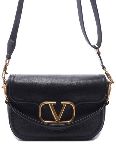 All Time Leather Shoulder Cross Bag Black - VALENTINO - BALAAN 2