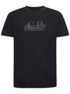 Logo Short Sleeve T-Shirt Black - CP COMPANY - BALAAN 1