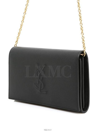 YSL Bel de Jour Chain Shoulder Cross Bag Black 559075 - SAINT LAURENT - BALAAN 2