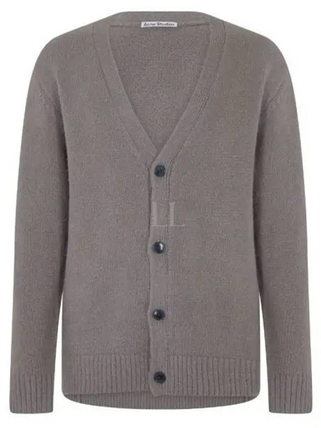 Wool Blend Cardigan Grey - ACNE STUDIOS - BALAAN 2