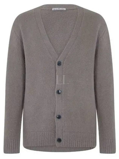 Wool Blend Cardigan Grey - ACNE STUDIOS - BALAAN 2