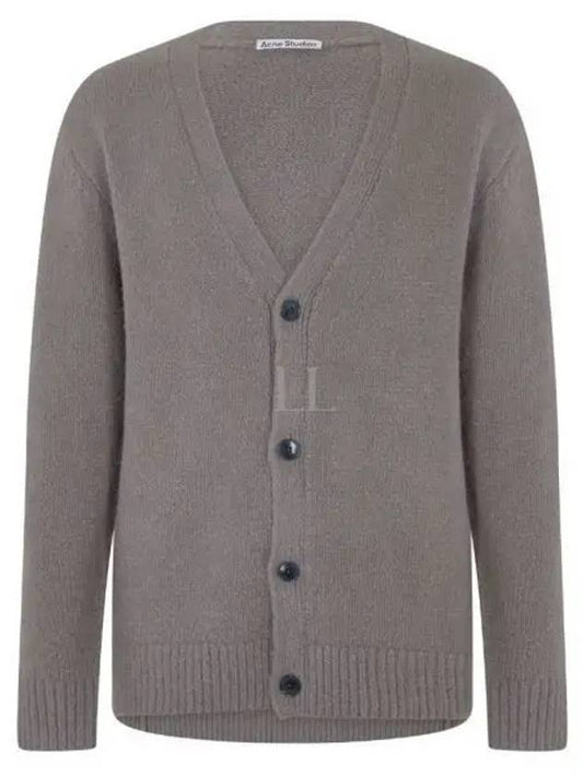 Wool Blend Cardigan Grey - ACNE STUDIOS - BALAAN 2