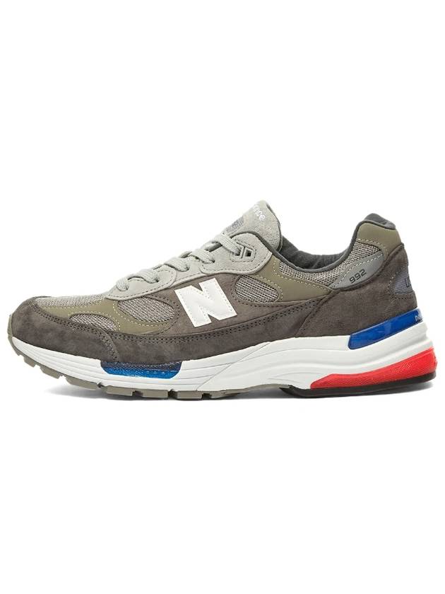 992 Made in USA Gray Red Blue M992AG 992 Made in USA Gray Red Blue - NEW BALANCE - BALAAN 2