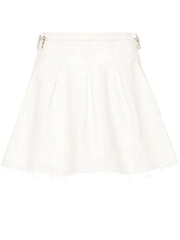 Object Pleats Skirt White - OUR LEGACY - BALAAN 1