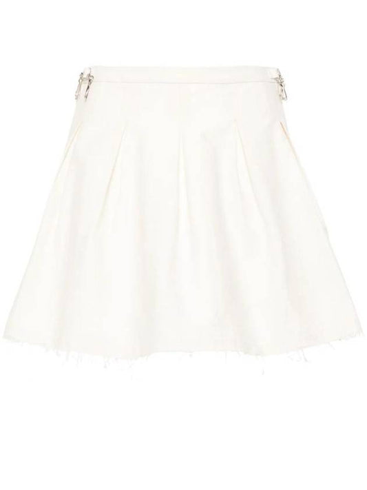 Object Pleats Skirt White - OUR LEGACY - BALAAN 1