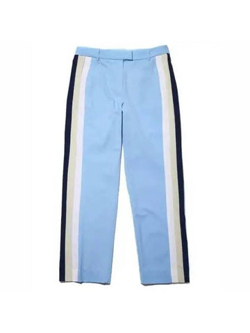 Women's Side Stripe Lux 4 Way Stretch Twill Pants Sky - G/FORE - BALAAN 1