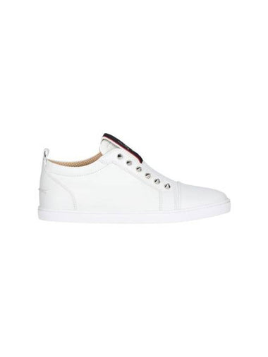 Fique A Vontade Low Top Sneakers White - CHRISTIAN LOUBOUTIN - BALAAN 1