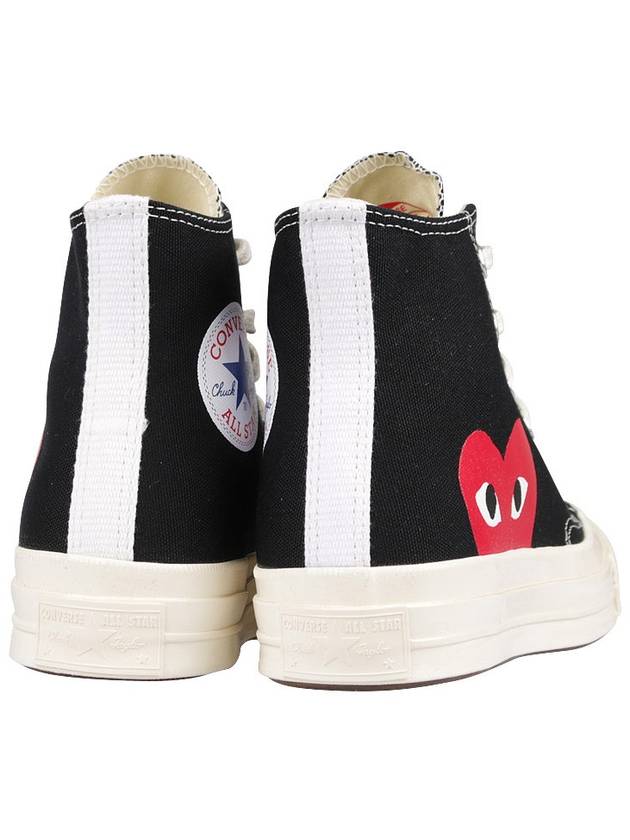 Chuck Taylor High Top Sneakers P1 K112 1 Black - COMME DES GARCONS - BALAAN 6