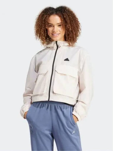 Women s City Escape Lightweight Windbreaker PUTMAU - ADIDAS - BALAAN 1