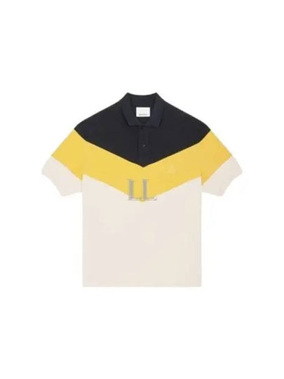 Anton Embroidered Logo Cotton Polo Shirt Yellow - ISABEL MARANT - BALAAN 2