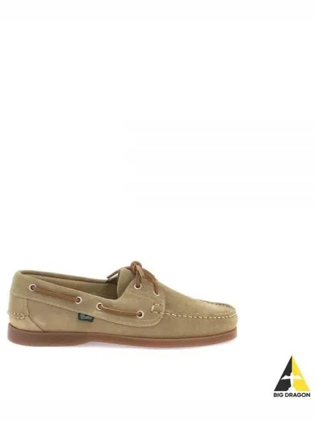 Bath Suede Boat Shoes Beige - PARABOOT - BALAAN 2