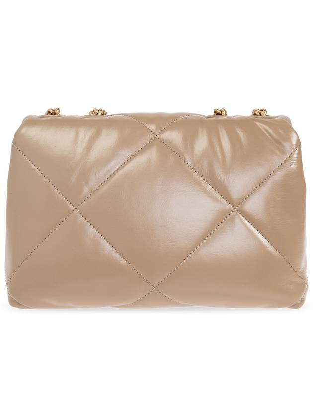 Tory Burch Shoulder Bag Kira Diamond, Women's, Beige - TORY BURCH - BALAAN 3