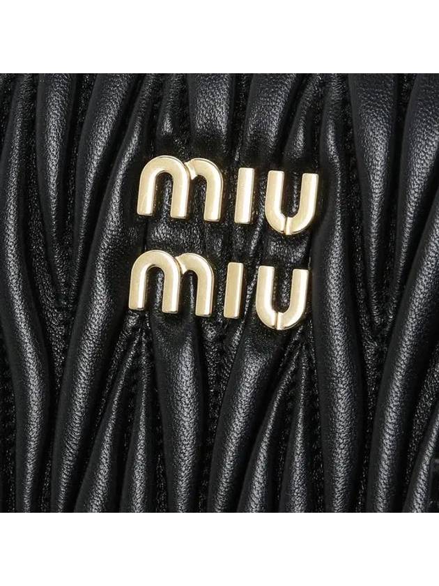 Matelasse Nappa Leather Tote Bag Black - MIU MIU - BALAAN 7