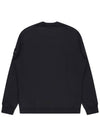 Wappen Patch Garment Dyed Sweatshirt Black - STONE ISLAND - BALAAN 3