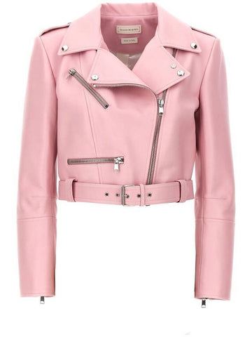 Outerwear 668451Q5AK86048 ROSE PINK - ALEXANDER MCQUEEN - BALAAN 1