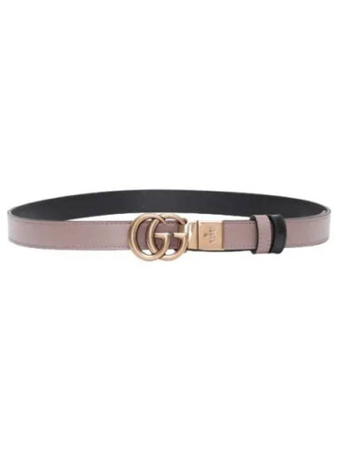 Marmont reversible thin belt - GUCCI - BALAAN 1