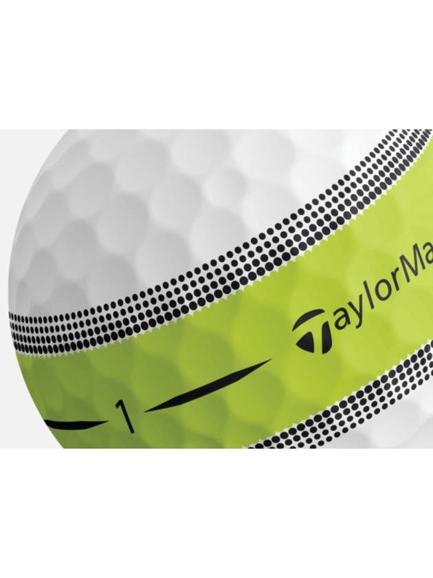 Tour Response Striped 3 Piece 12 Ball Set Golf Ball Free Printing - TAYLORMADE - BALAAN 4