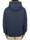 Flowers Comfort Logo Print Hoodie Ink Blue - MAISON KITSUNE - BALAAN 5