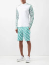 Jay Lindberg Kim Kim Print Technical Golf Shorts Green - J.LINDEBERG - BALAAN 2