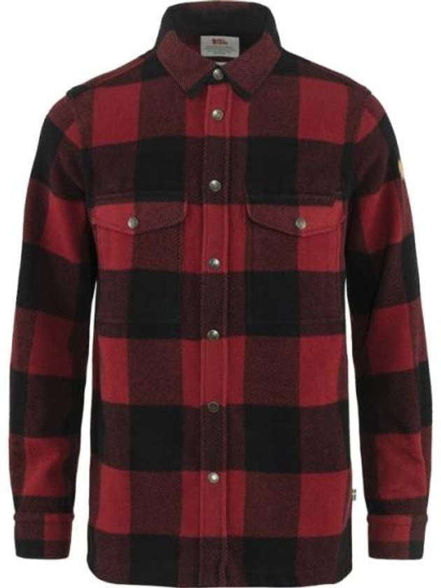 Long Sleeve Shirt CANADA M RED - FJALL RAVEN - BALAAN 1