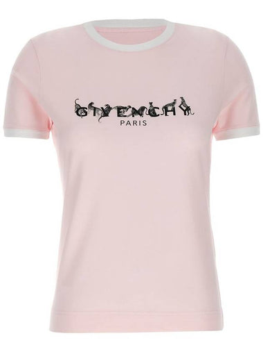 Givenchy Logo Print T-Shirt - GIVENCHY - BALAAN 1