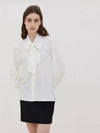 Twoway Tie Blouse White - LESEIZIEME - BALAAN 3