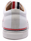 RWB Cupsole Rubber Calfskin Trainer Sneakers White - THOM BROWNE - BALAAN 5