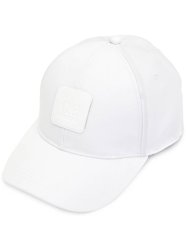 Metropolis Logo Ball Cap White - CP COMPANY - BALAAN 2