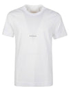 Logo Print Short Sleeve T-Shirt White - GIVENCHY - BALAAN 2