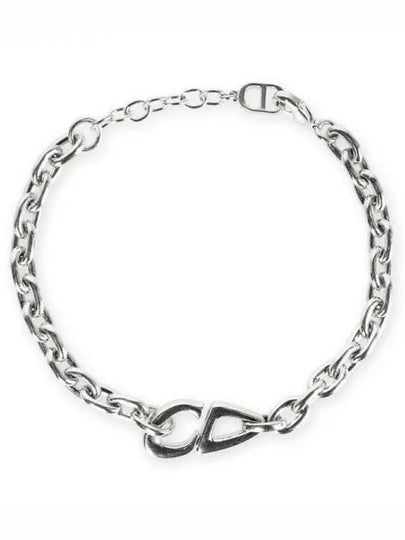 CD30 Chain Link Bracelet Silver - DIOR - BALAAN 2