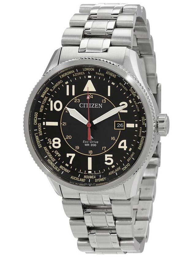 Citizen Promaster Sky World Time Eco-Drive Black Dial Men's Watch BX1010-53E - CITIZEN - BALAAN 1