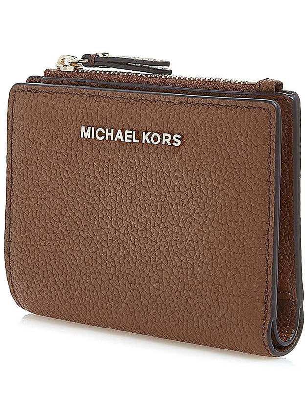 Logo Jet Set Half Wallet Brown - MICHAEL KORS - BALAAN 3