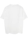 Logo Patch Cotton Short Sleeve T-Shirt White - ACNE STUDIOS - BALAAN 4