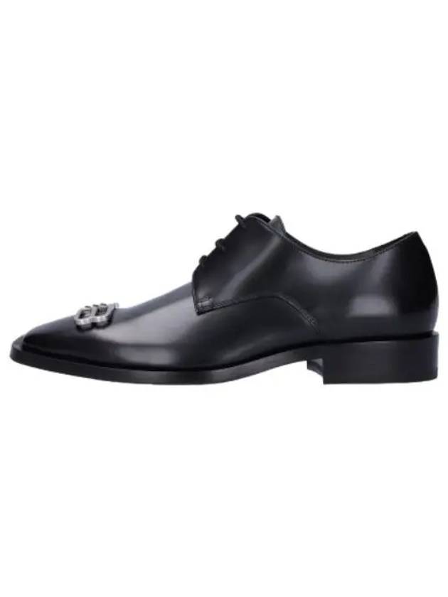 derby loafers black flats shoes - BALENCIAGA - BALAAN 1