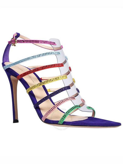 Gianvito Rossi Ladies Multicolored Mirage Strappy Crystal Sandals, Brand Size 36 ( US Size 6 ) - GIANVITO ROSSI - BALAAN 2