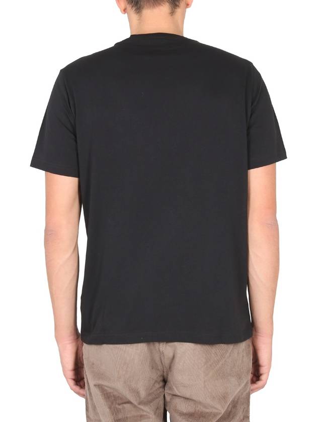 Tie Dye Skull Short Sleeve T-Shirt Black - PAUL SMITH - BALAAN 4