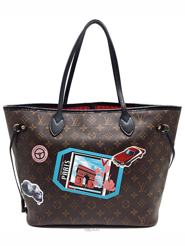 Monogram World Tour Neverfull MM L354700 - LOUIS VUITTON - BALAAN 3